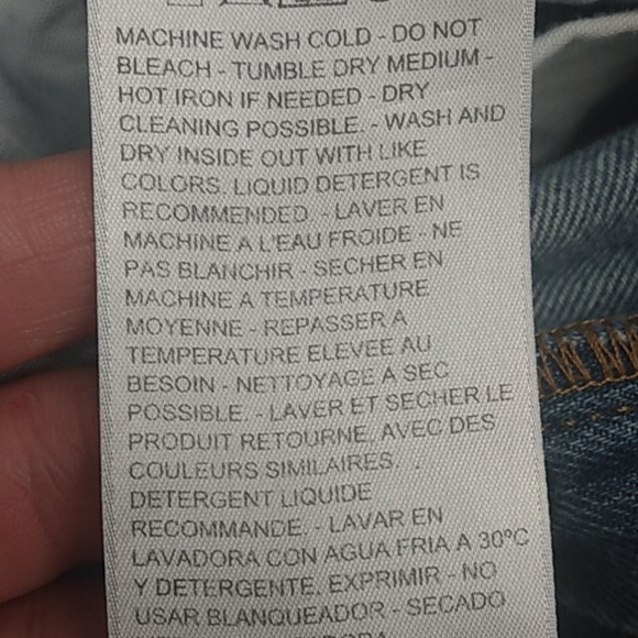 PREMIUM 501 LEVI'S STRAUSS & CO. Size W 28 L 32 Blue Button FLY - Picture 10 of 13